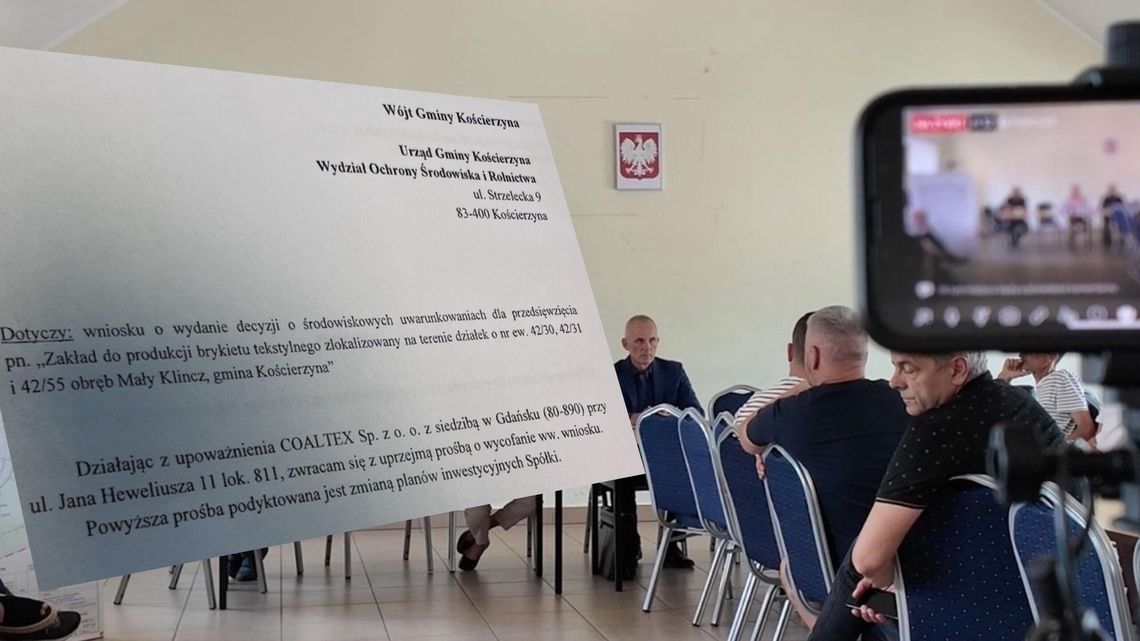 Brykietu w Małym Klinczu nie będzie! Inwestor zmienia plany Brykietu w Małym Klinczu nie będzie! Inwestor zmienia plany