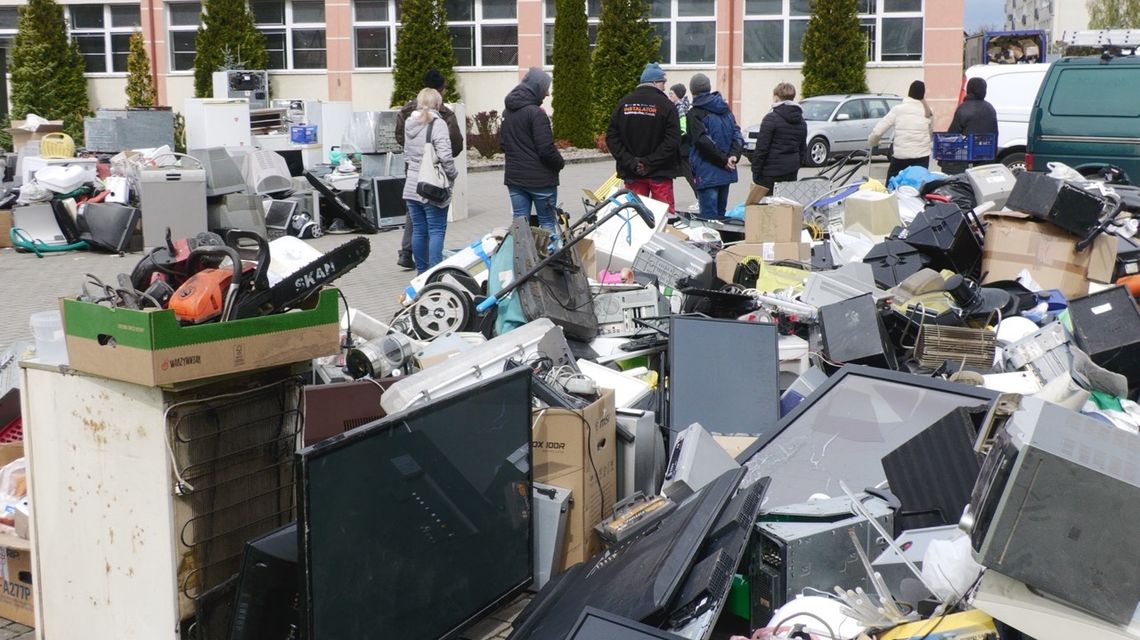 Elektroodpady pod kontrolą – rekordowa zbiórka w Kościerzynie