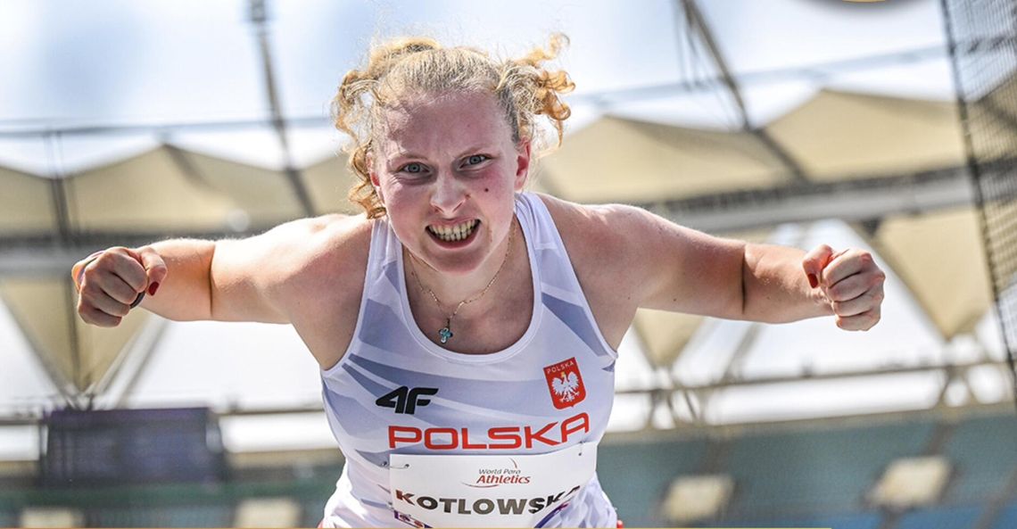 Faustyna Kotłowska znów najlepsza na świecie! Złoto w pchnięciu kulą w Indiach