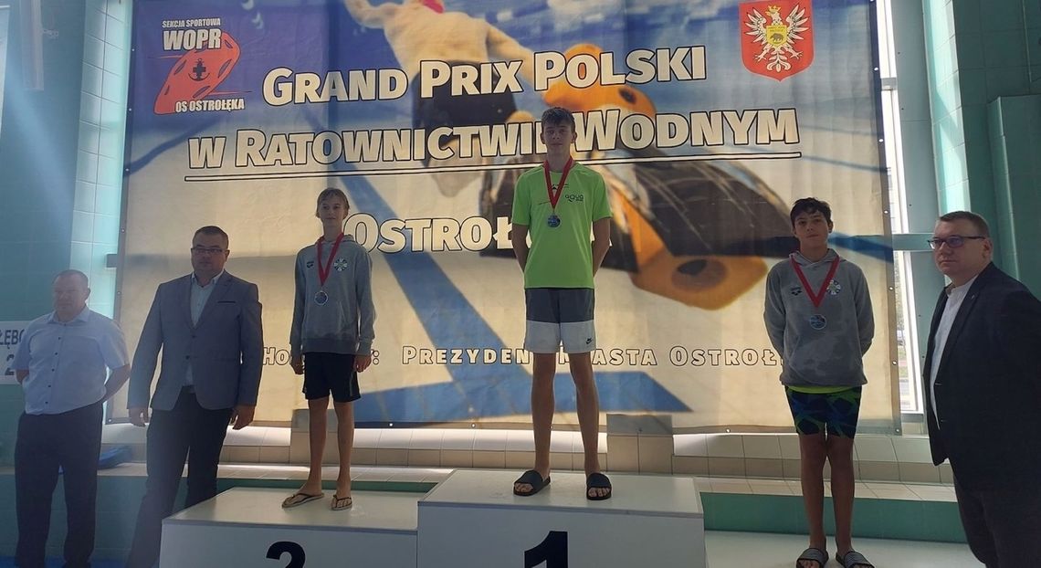 Filip Komar z Aqua Sport - najlepszym ratownikiem