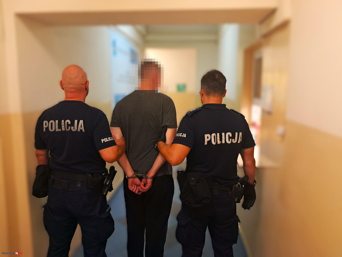 Głośna awantura na osiedlu w Kościerzynie zakończyła się aresztem za narkotyki