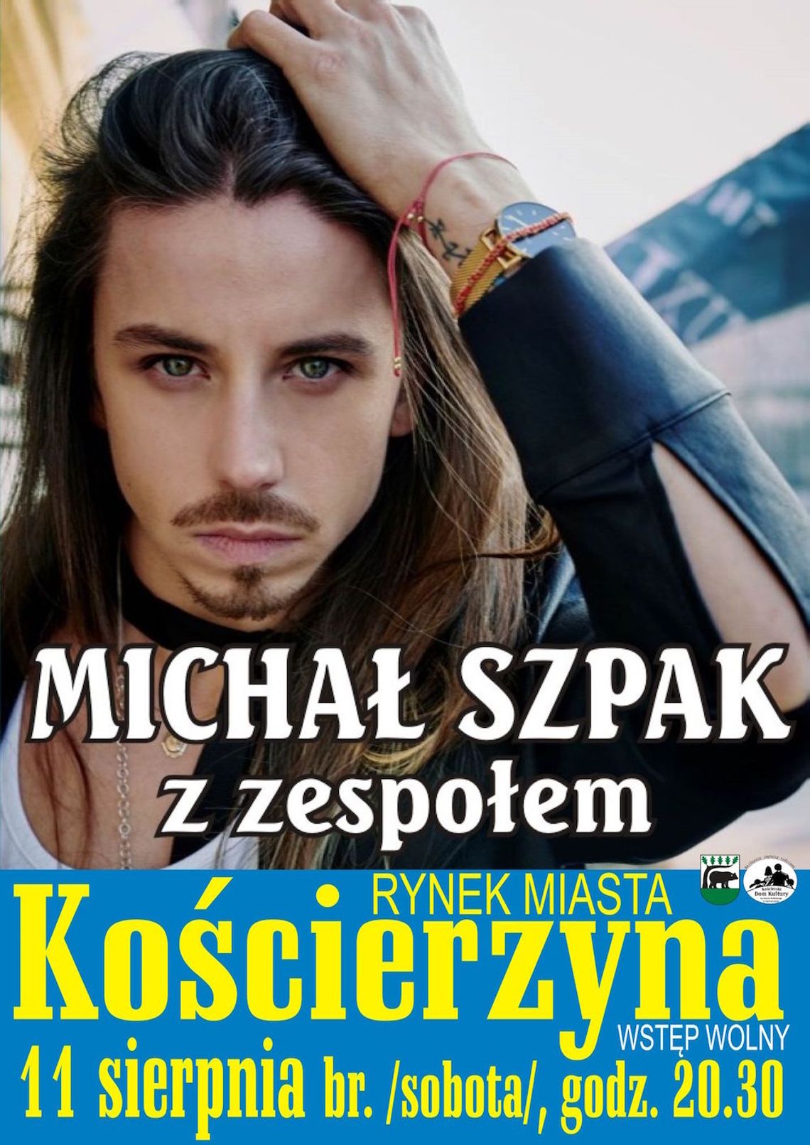 Już w sobotę Michał Szpak zagra w Kościerzynie