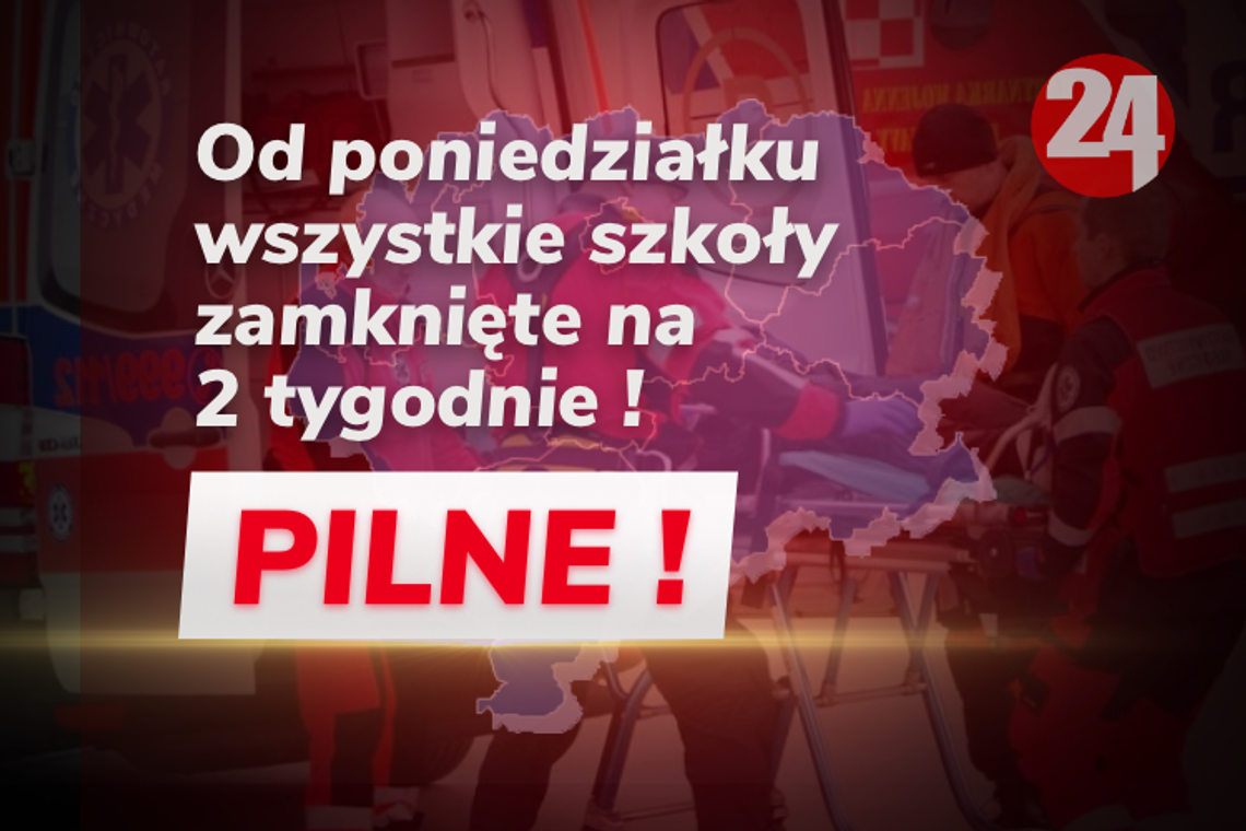 Koronawirus - Szkoły i przedszkola zamknięte na 2 tygodnie Koronawirus - Szkoły i przedszkola zamknięte na 2 tygodnie