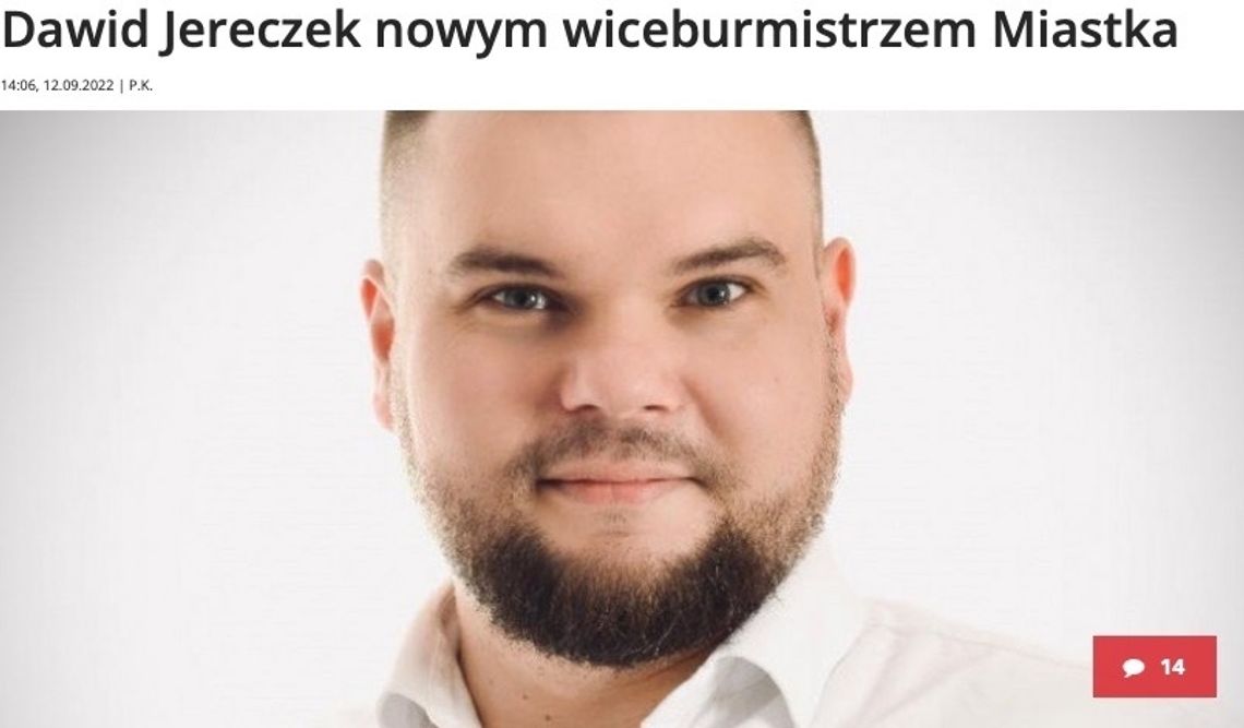 Kościerzak wiceburmistrzem Miastku