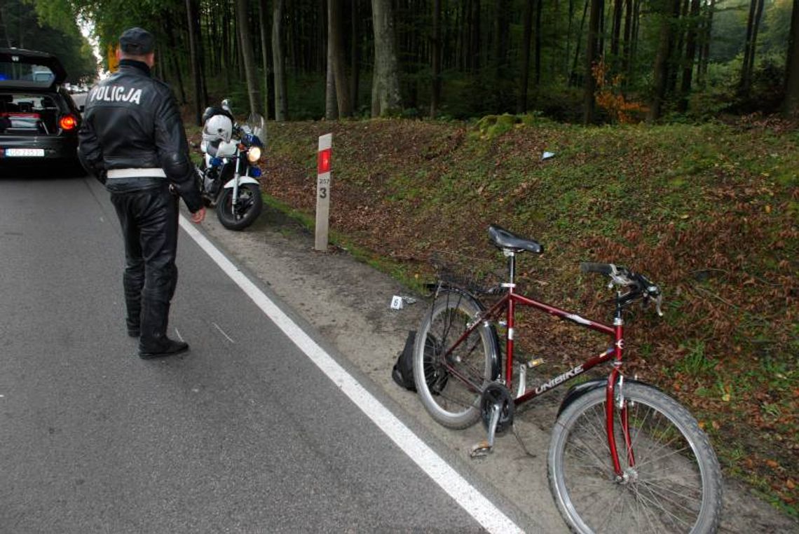 Kościerzyna. Audi potrąciło rowerzystę