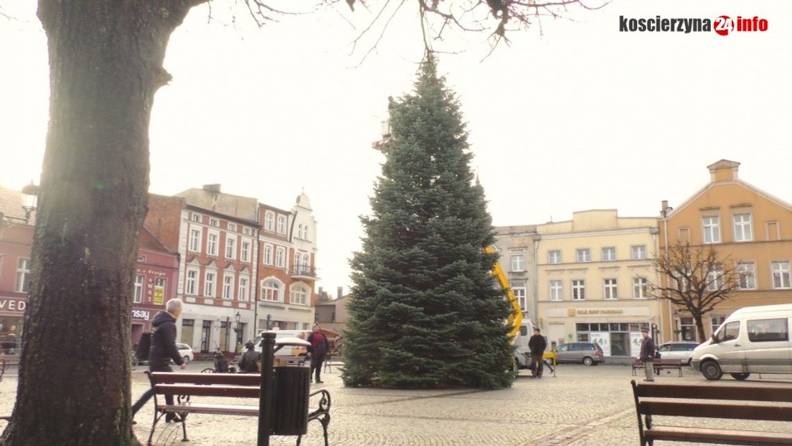 Kościerzyna. Będzie choinka i szopka na rynku