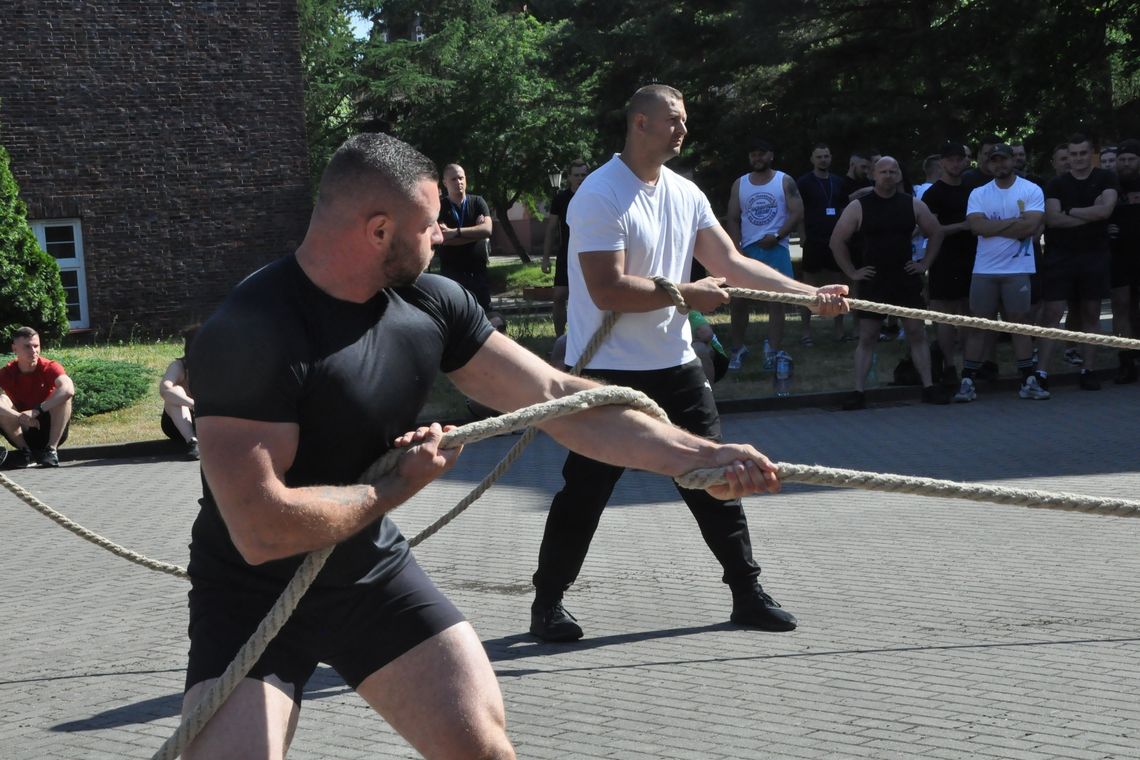 Kościerski policjant najsilniejszym mundurowym w Polsce