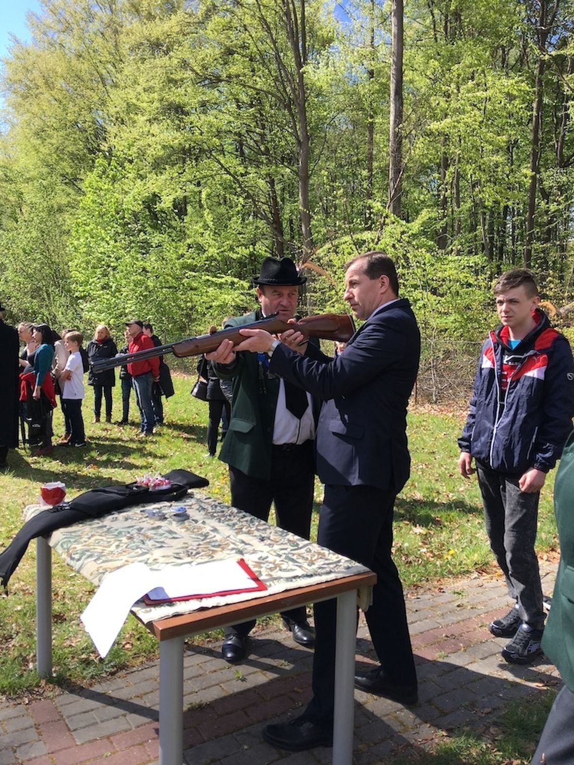 Kościerzyna. Majówka z Bractwem Kurkowym