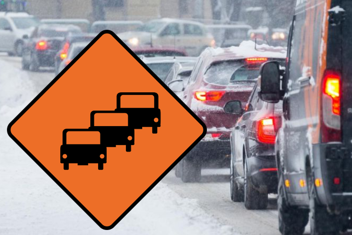 Koscierzyna.Wahadło na ul.Kartuskiej