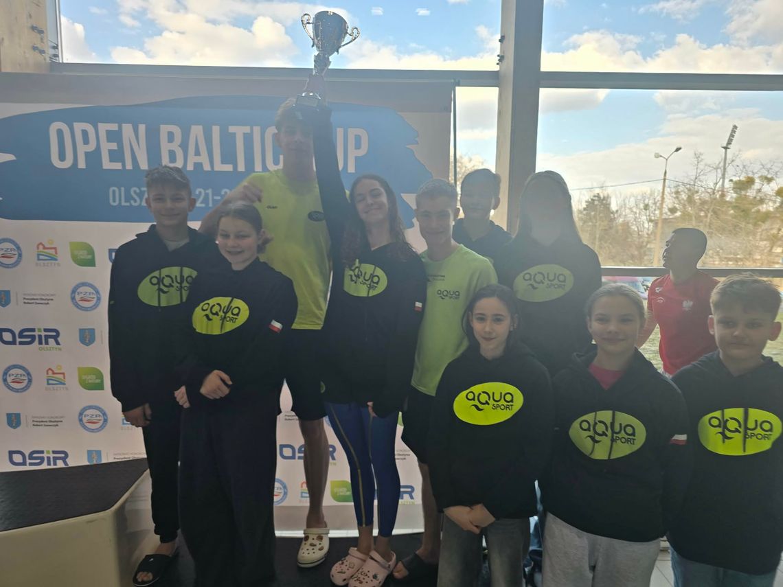 KS Aqua Sport na podium Baltic Cup! Wielki sukces młodych pływaków KS Aqua Sport na podium Baltic Cup! Wielki sukces młodych pływaków