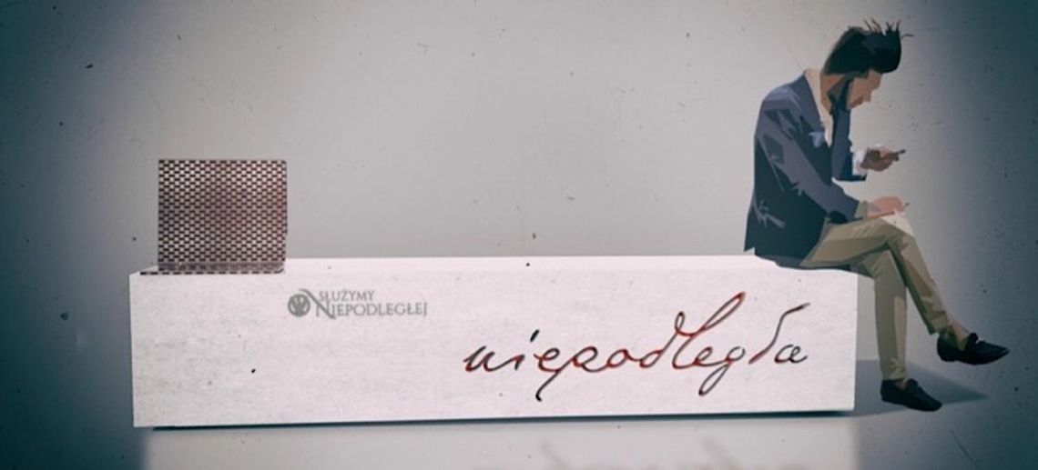 Ławka Niepodległości w Kościerzynie Ławka Niepodległości w Kościerzynie