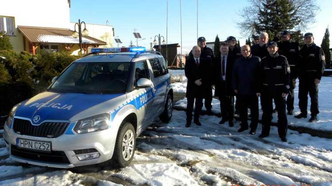 Liniewo: nowy radiowóz dla policji