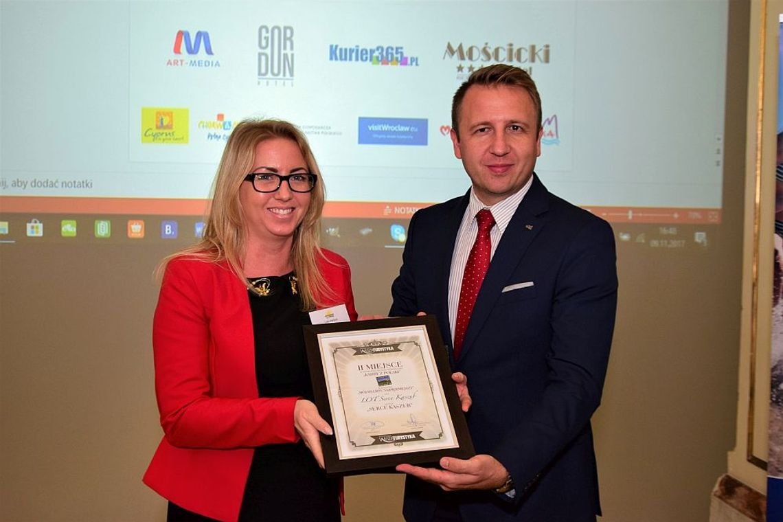 LOT ,,Serce Kaszub'' nagrodzona podczas II Forum Promocji Turystycznej w Warszawie