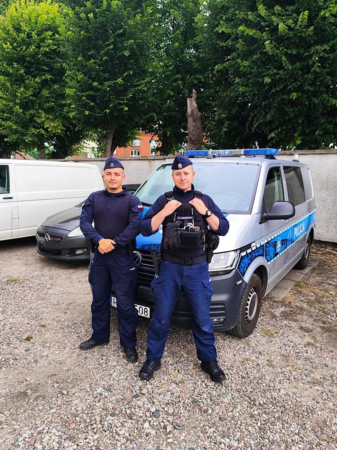 Mundurowi bohaterami koncertu – uratowali 66-latkę podczas Dni Kościerzyny