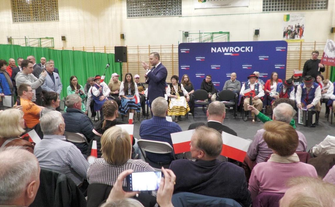 Nawrocki w Kościerzynie: “To wybory o tradycję, edukację i bezpieczeństwo”