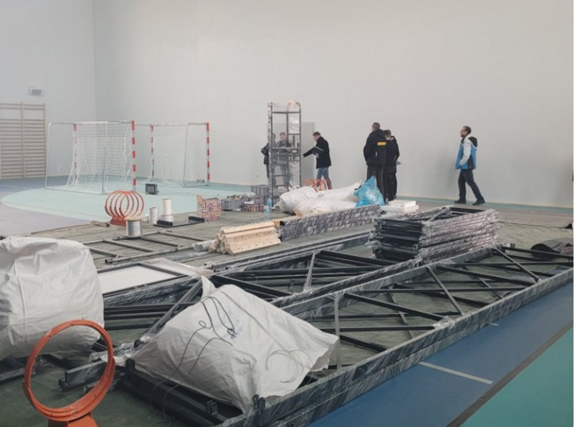 Otwarcie hali sportowej przy "Budowlance" przesunięte - stwierdzono usterki