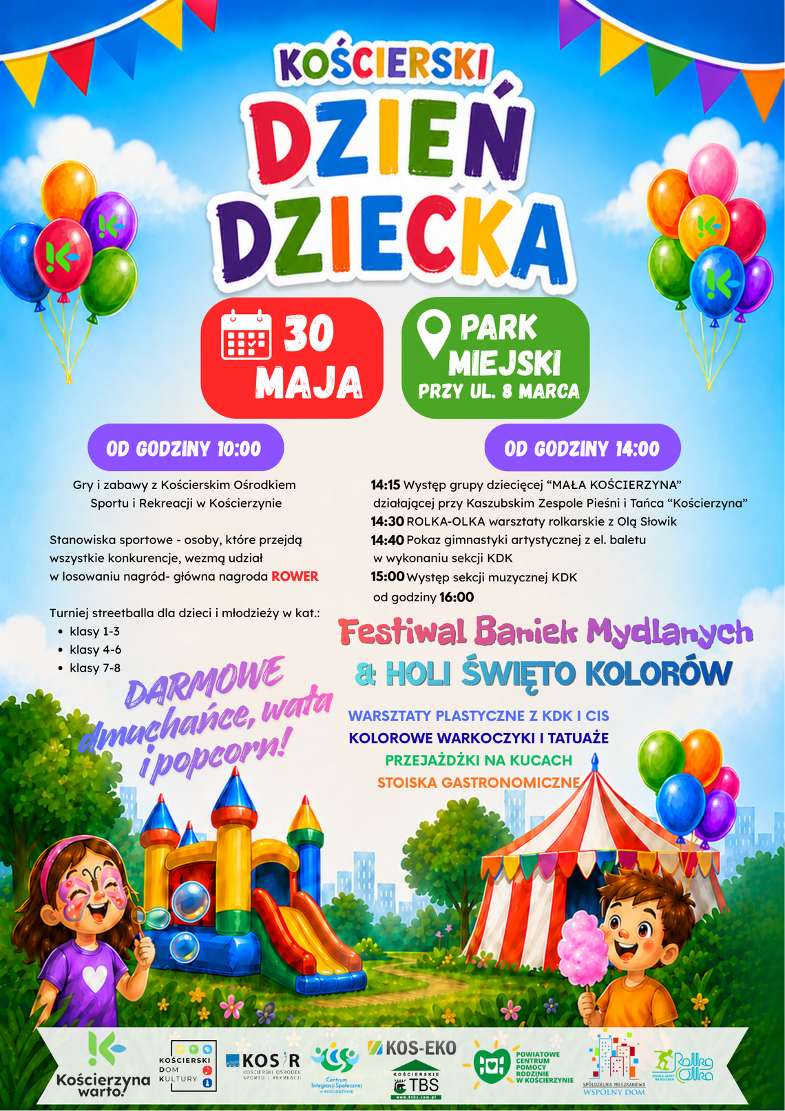Park Miejski zamieni się w krainę zabawy
