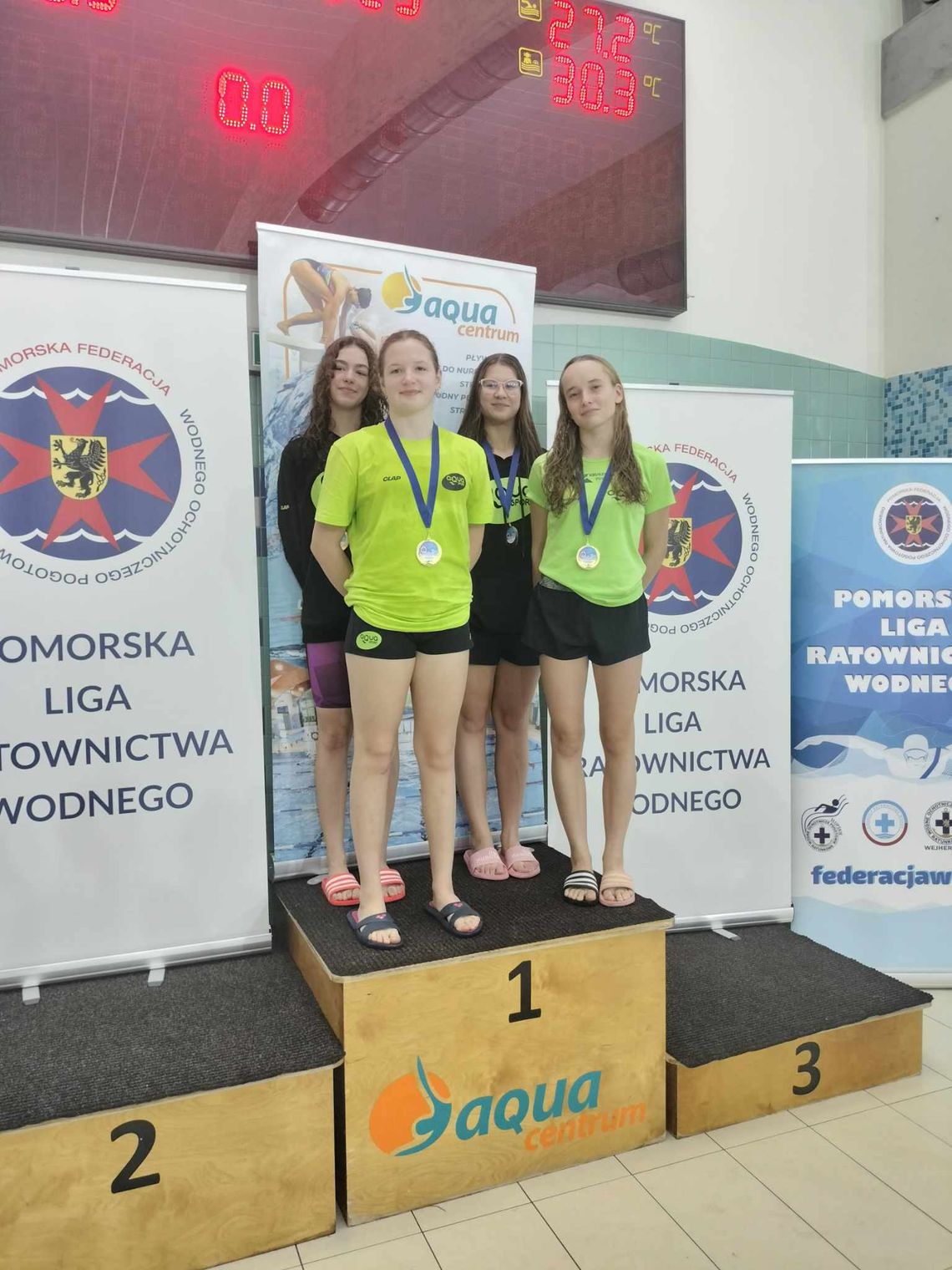 Pomorska Liga Ratownictwa Wodnego: Zawodnicy KS Aqua Sport zdobyli aż 39 medali!