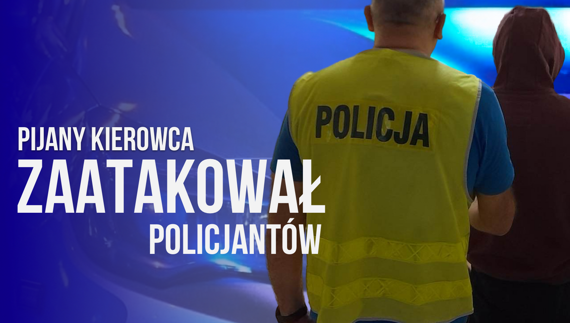 Pościg za kierowcą. Najpierw uciekał, później zaatakował