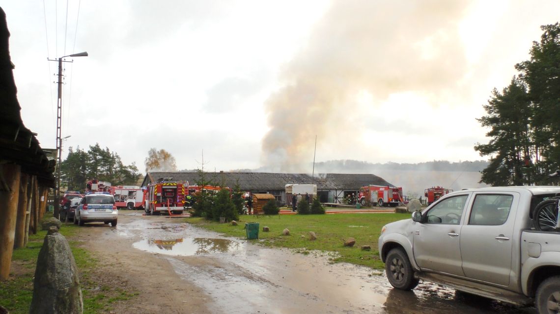 Pożar w Grabówku