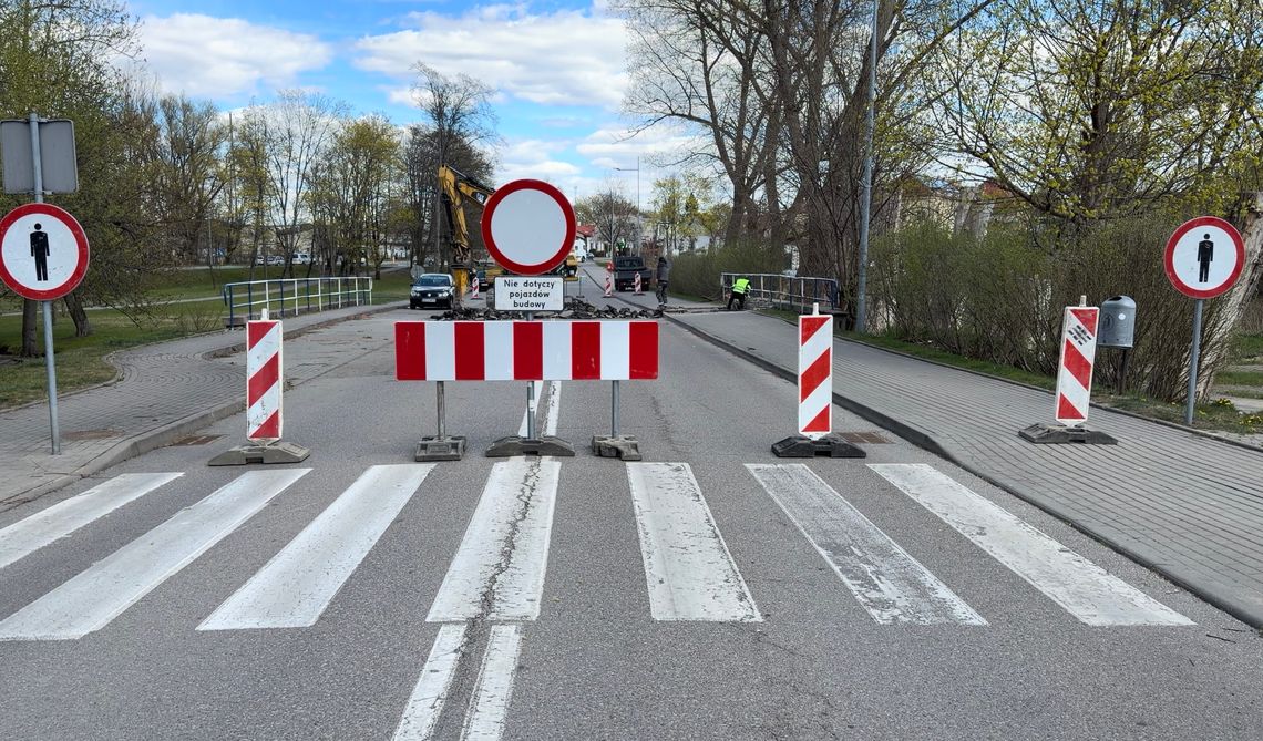Ruszył remont mostu na Dworcowej w Kościerzynie