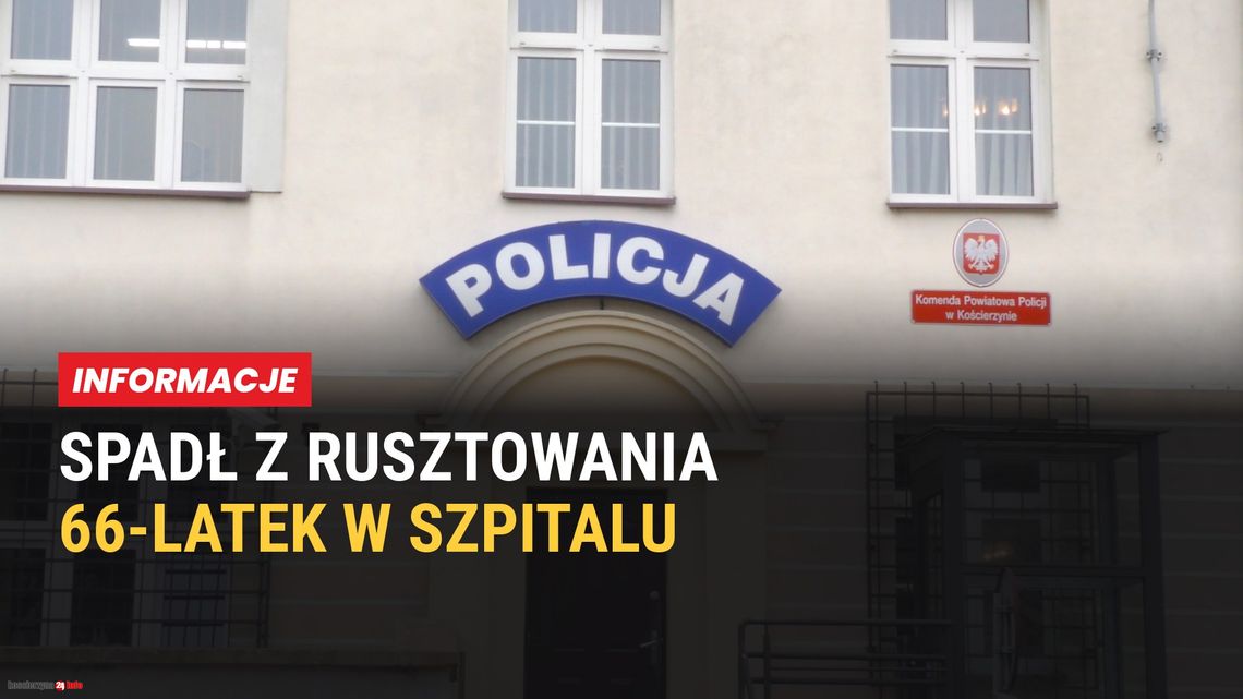 Spadł z wysokości 5 metrów i trafił do szpitala. Wypadek w oczyszczalni w Rekownicy Spadł z wysokości 5 metrów i trafił do szpitala. Wypadek w oczyszczalni w Rekownicy