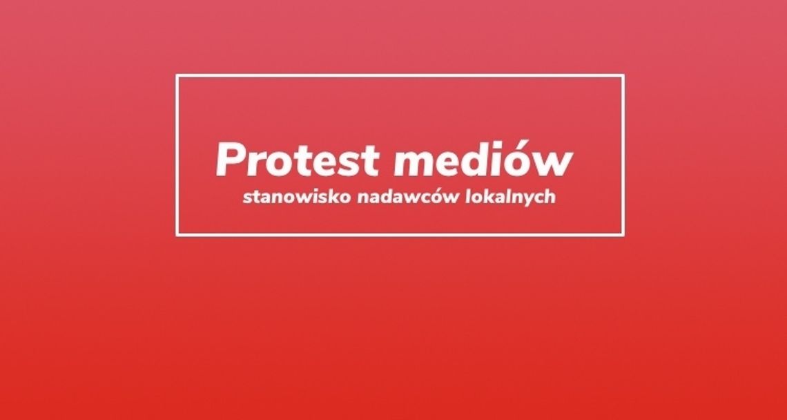 Stanowiska nadawców lokalnych wobec protestu mediów w Polsce