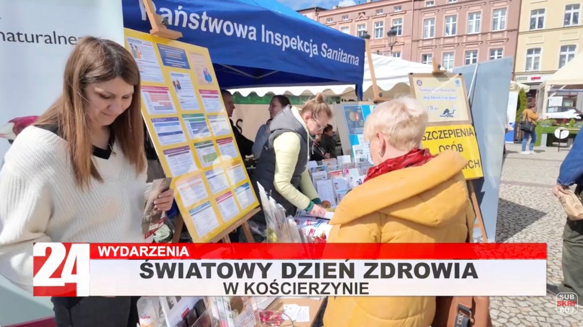Światowy Dzień Zdrowia w Kościerzynie: bezpłatne badania na Rynku
