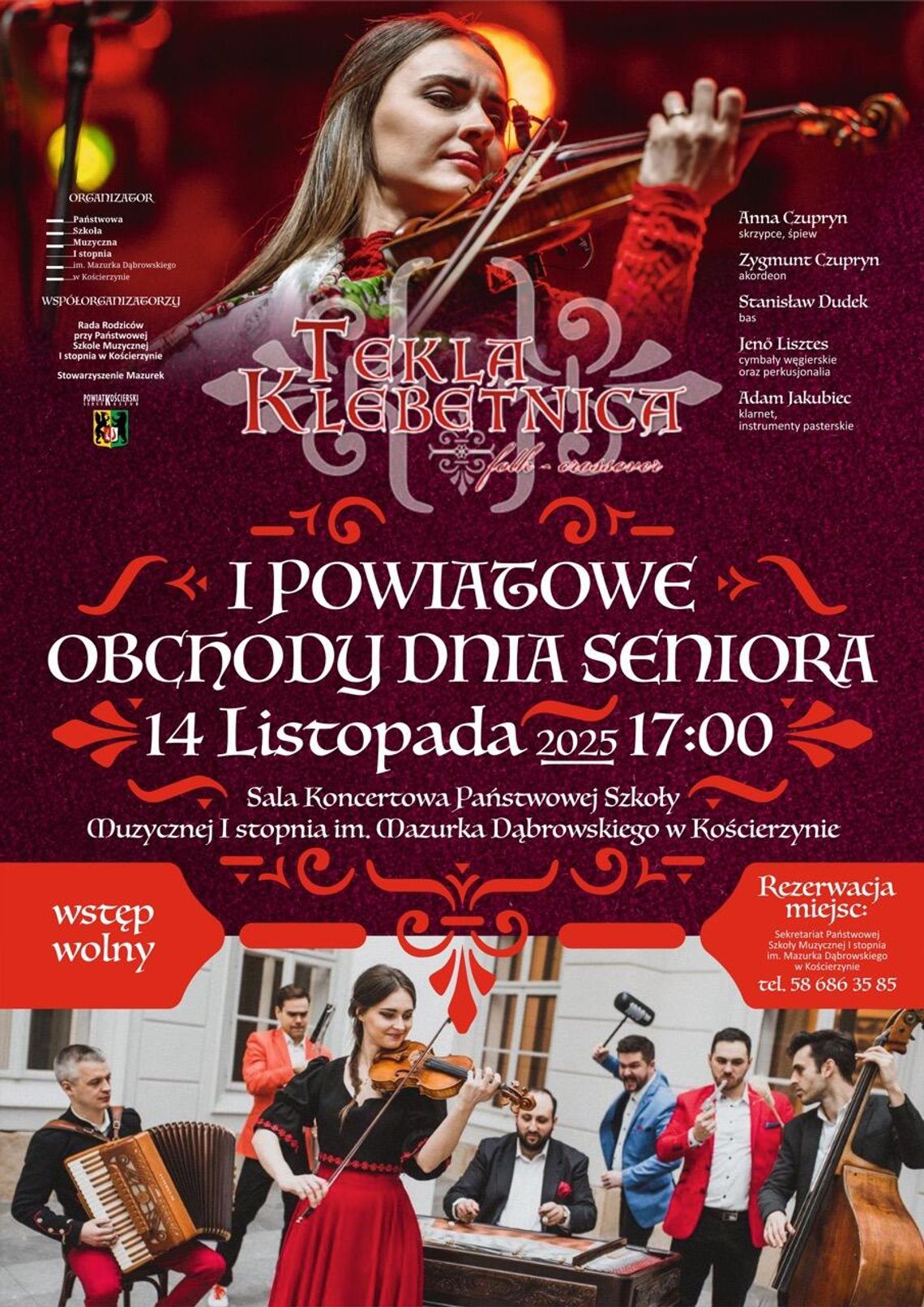 Święto Seniorów z folkową nutą – koncert Tekli Klebetnicy!