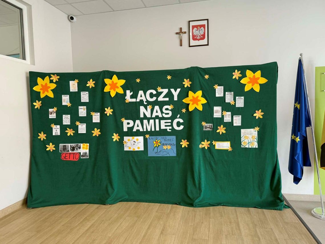 Symbol pamięci na ulicach Dziemian