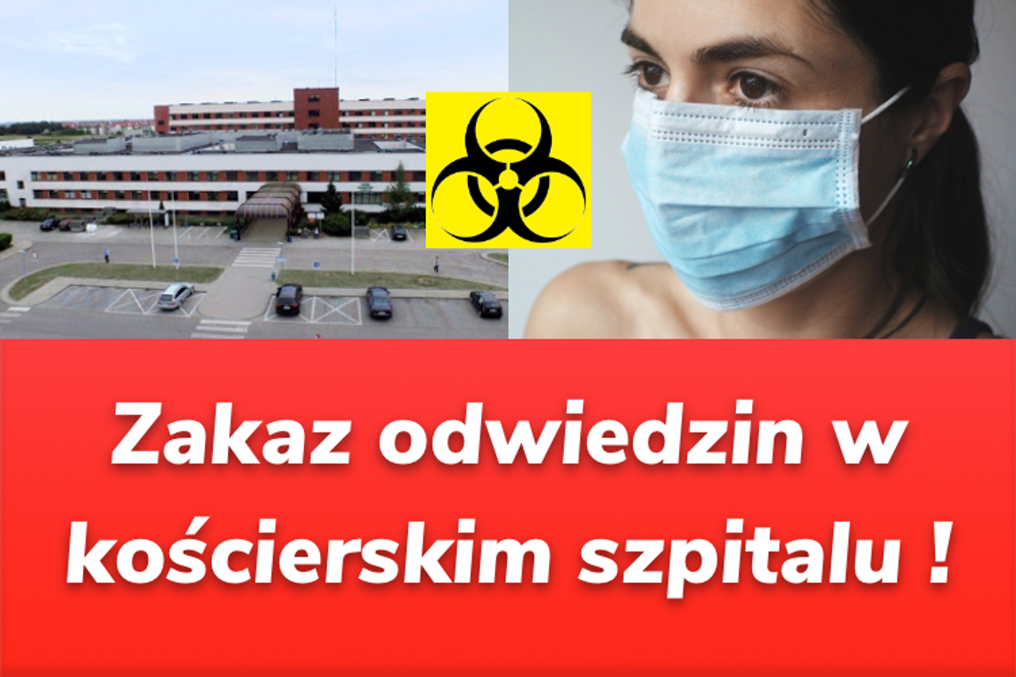 Szpital Specjalistyczny w Kościerzynie wprowadził zakaz odwiedzin. Sytuacja ma związek z koronawirusem. Szpital Specjalistyczny w Kościerzynie wprowadził zakaz odwiedzin. Sytuacja ma związek z koronawirusem.
