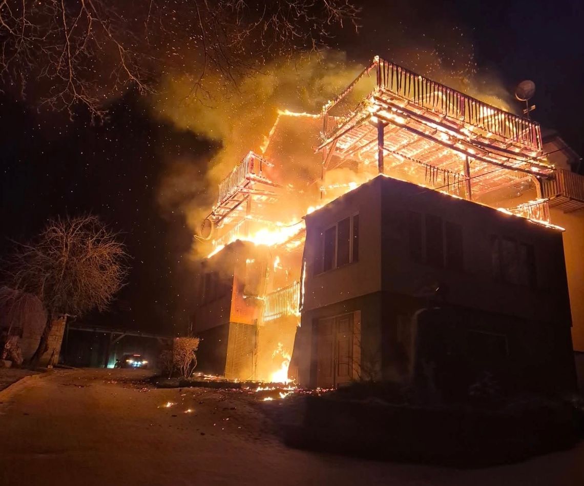 Tragedia w Rekownicy. Pożar zniszczył dorobek życia jednej z rodzin