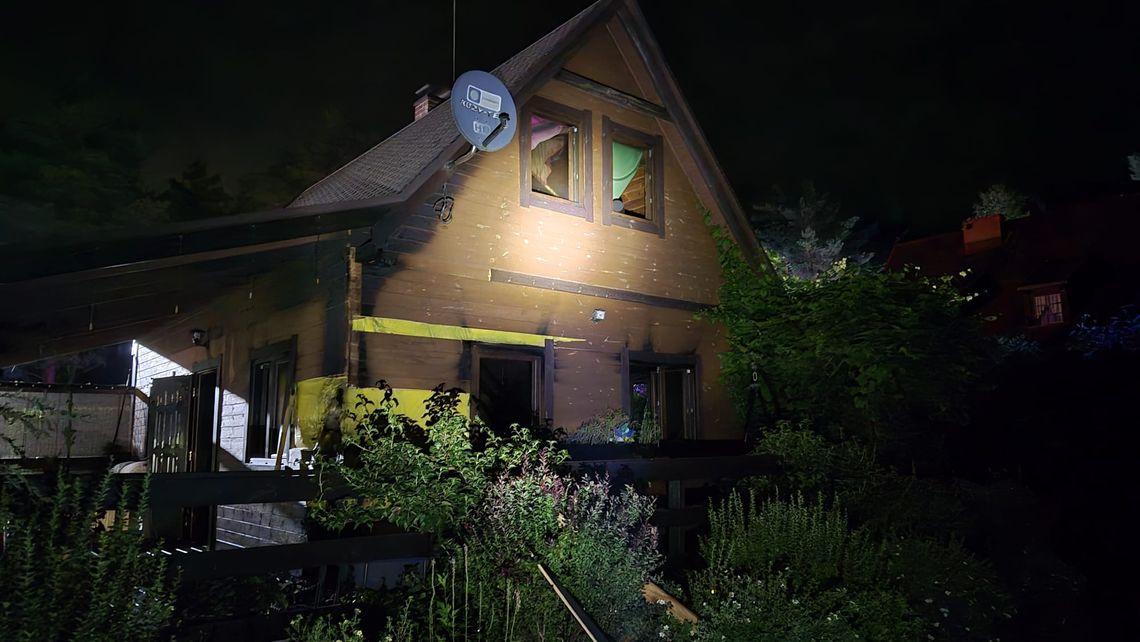 Tragiczny pożar w Wąglikowicach. Nie żyje 47-letni mężczyzna