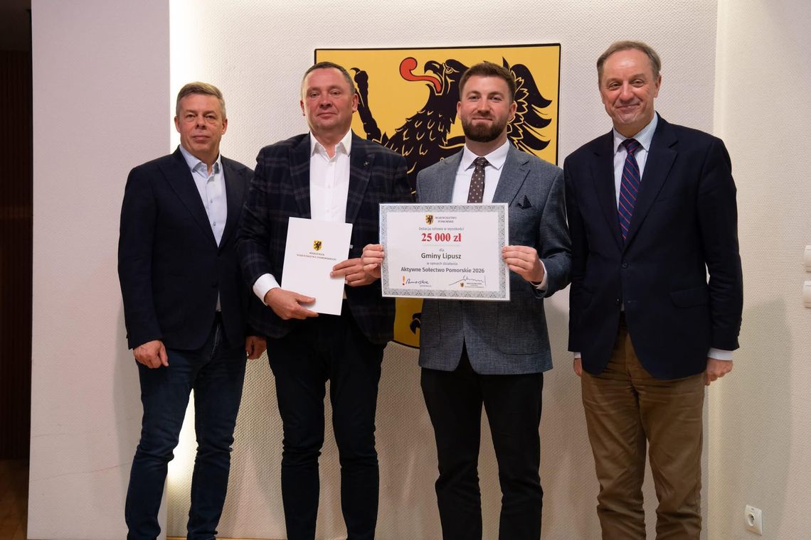 Tuszkowy w gronie 40 wyróżnionych sołectw Pomorza