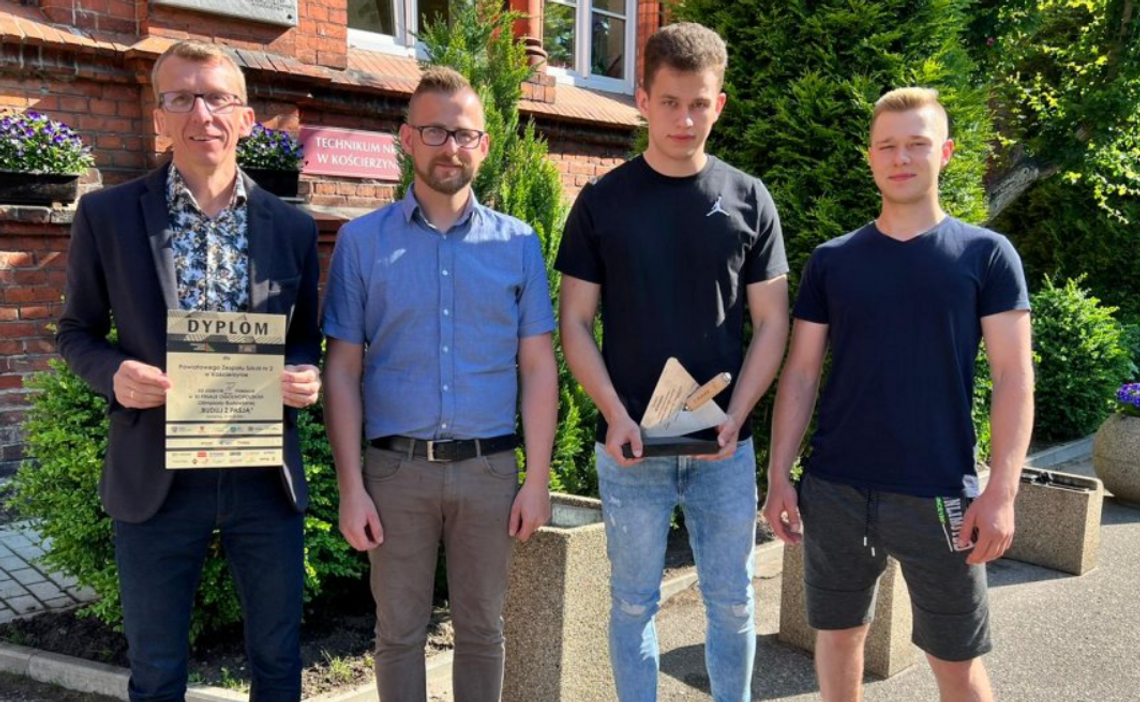 Uczniowie "Budowlanki" z czwartym miejscem w Polsce