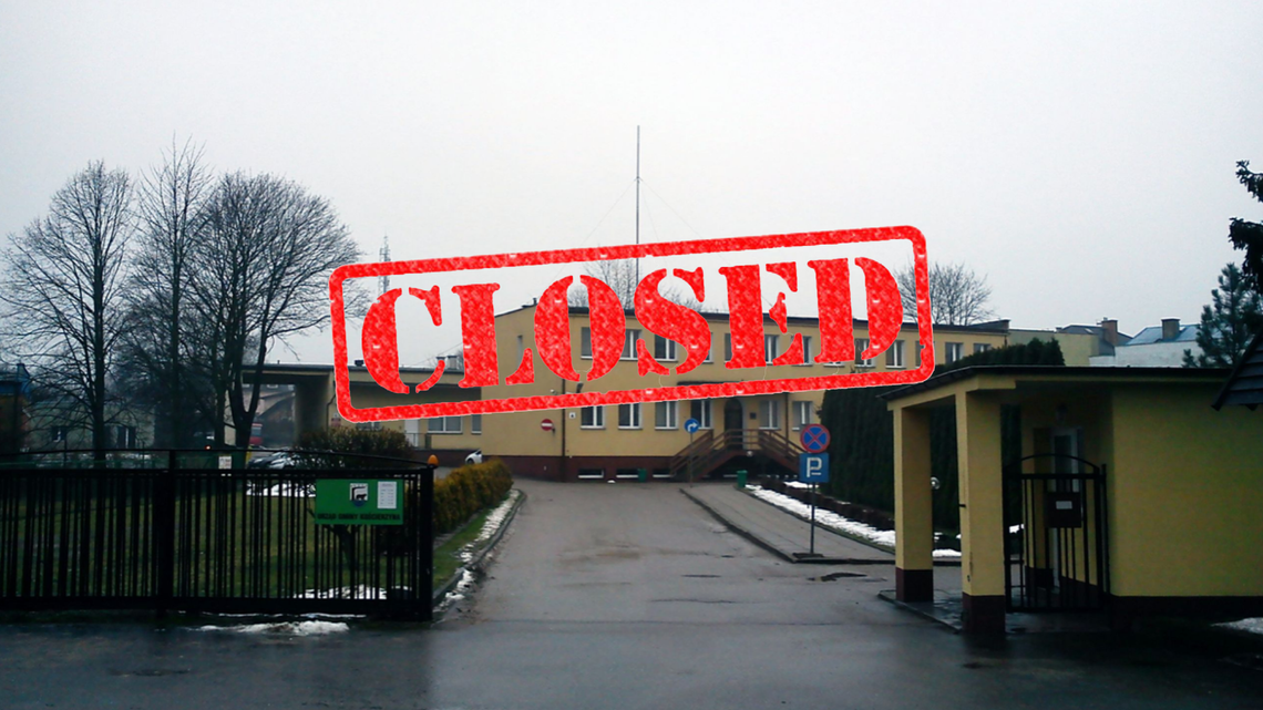 Urząd Gminy Kościerzyna - zamknięty dla interesantów