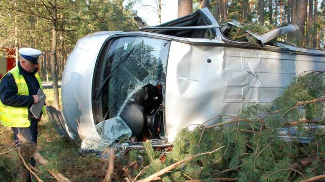 Wypadek na trasie Korne-Bytów