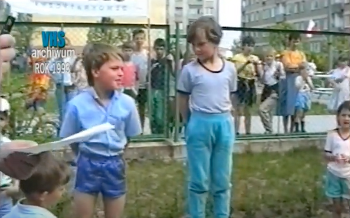 Z archiwum TV. Wyścig rowerowy w Kościerzynie. 1993 rok