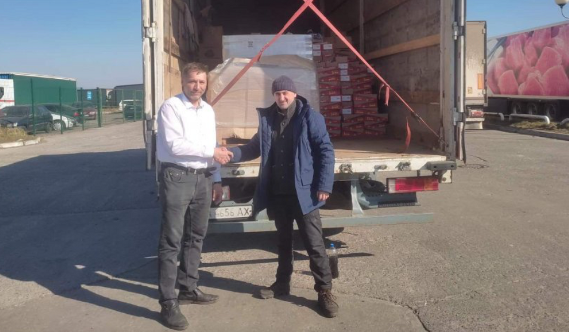 Zebrane dary pojechały na Ukrainę