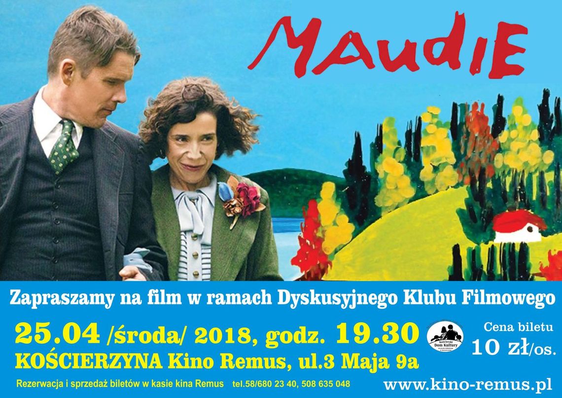 „Maudie” w ramach Dyskusyjnego Klubu Filmowego