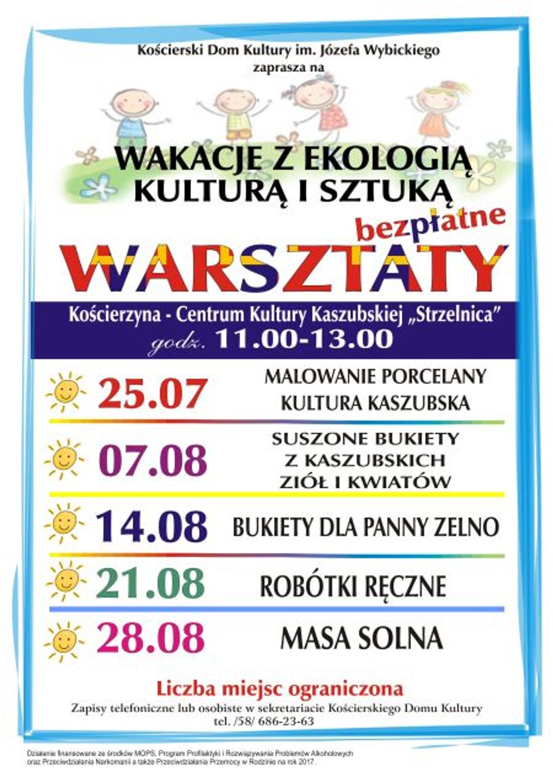 Warsztaty - Lato z Ekologią, Kulturą i Sztuką