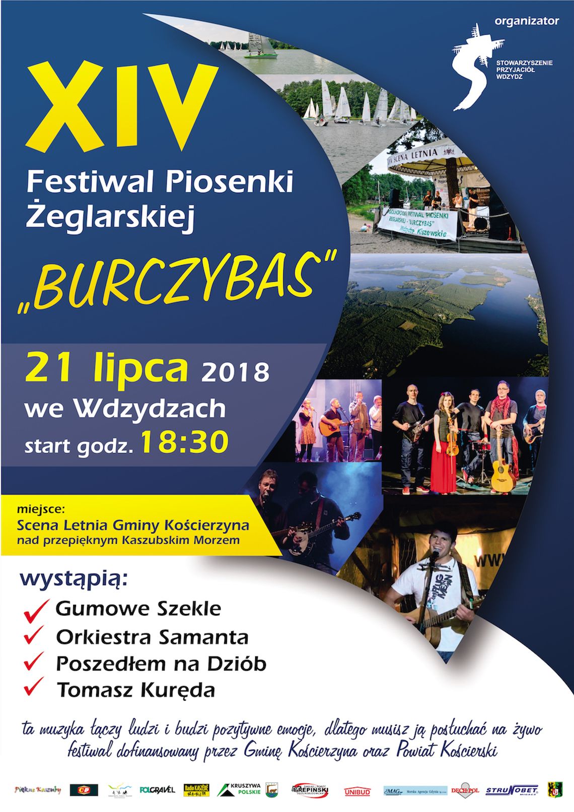 XIV Festiwal Piosenki Żeglarskiej "BURCZYBAS"