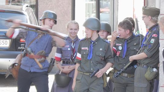 Kościerzyna uczciła 80. rocznicę Powstania Warszawskiego spektakularną rekonstrukcją