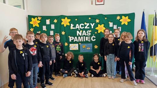 Symbol pamięci na ulicach Dziemian